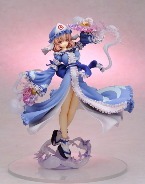 Saigyouzi Yuyuko (Event Limited Extra Color), Touhou Project, Ques Q, Pre-Painted, 1/8, 4560393840622
